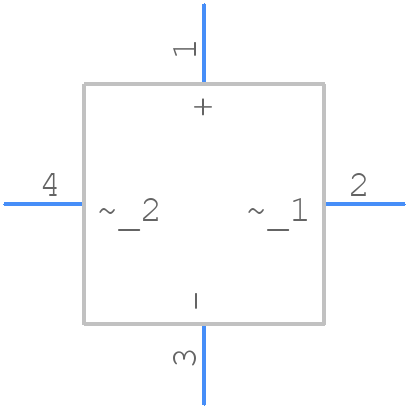 RC204 - Rectron - PCB symbol