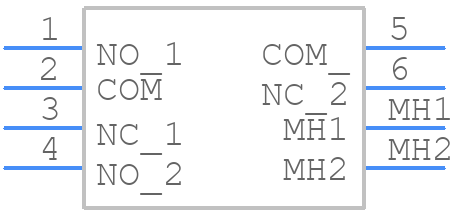 LC2259OANP - E-Switch - PCB symbol