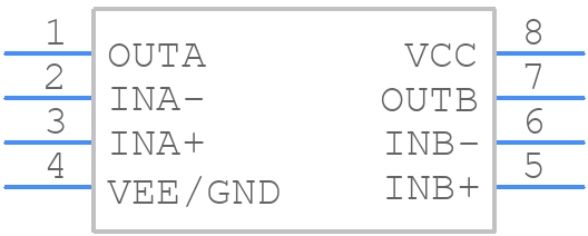 LM258DR2G - onsemi - PCB symbol