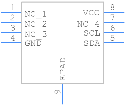 ATECC608A-MAHDA-S - Microchip - PCB symbol