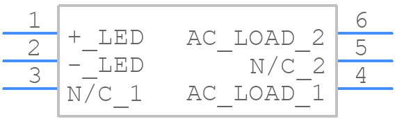 CPC1972G - LITTELFUSE - PCB symbol