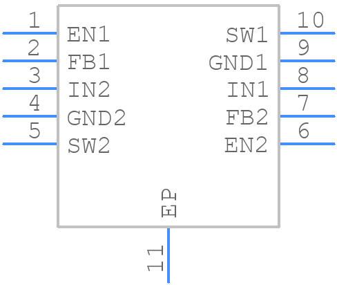 la8403 - InnoSent - PCB symbol