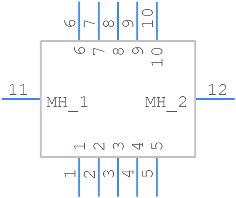 173107-0322 - Molex - PCB symbol