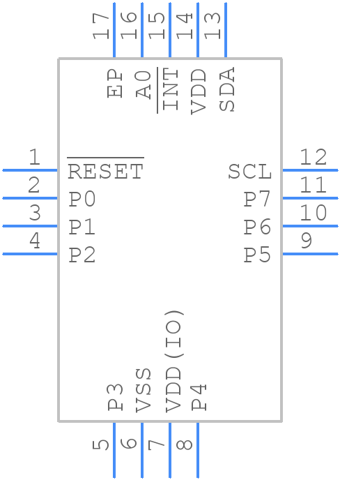 PCA9574BS,118 - NXP - PCB symbol