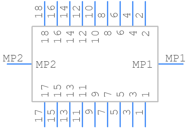 503154-1890 - Molex - PCB symbol