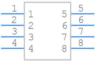 0430450809 - Molex - PCB symbol