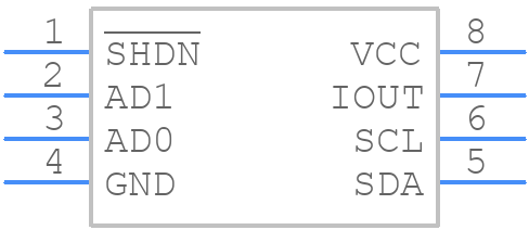 LTC1427CS8-50#PBF - Analog Devices - PCB symbol
