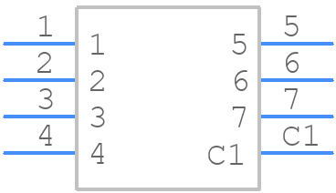 RM106772BCB - LITTELFUSE - PCB symbol