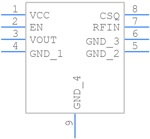 LT5581IDDB#TRMPBF - Analog Devices - PCB symbol