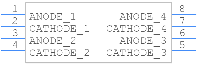 ASSR-V621-002E - Avago Technologies - PCB symbol