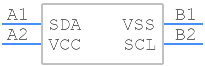 CAT24S64C4ATR - onsemi - PCB symbol