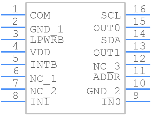 LDC2112PWR - Texas Instruments - PCB symbol