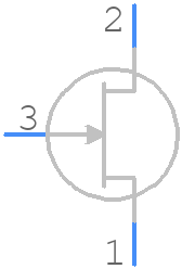 2N4093 - InterFET - PCB symbol