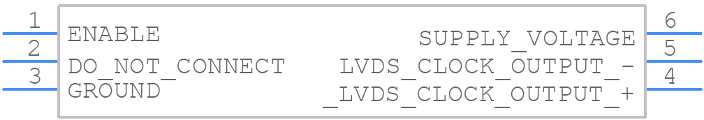 DSC1123CI2-200.0000 - Microchip - PCB symbol