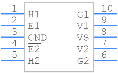 LTC4416IMS#PBF - Analog Devices - PCB symbol