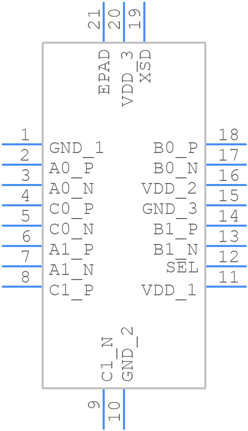 CBTL02043BBQ,115 - NXP - PCB symbol