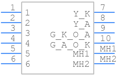 ARJE-0028 - ABRACON - PCB symbol