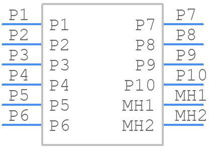 JXD1-0005NL - Yageo Group - PCB symbol