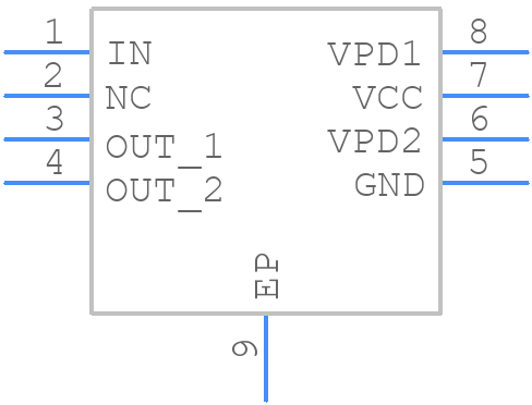 HMC414MS8GETR - Analog Devices - PCB symbol