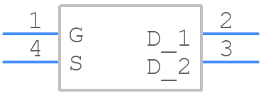 SI8429DB-T1-E1 - Vishay - PCB symbol