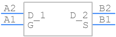 SI8409DB-T1-E1 - Vishay - PCB symbol