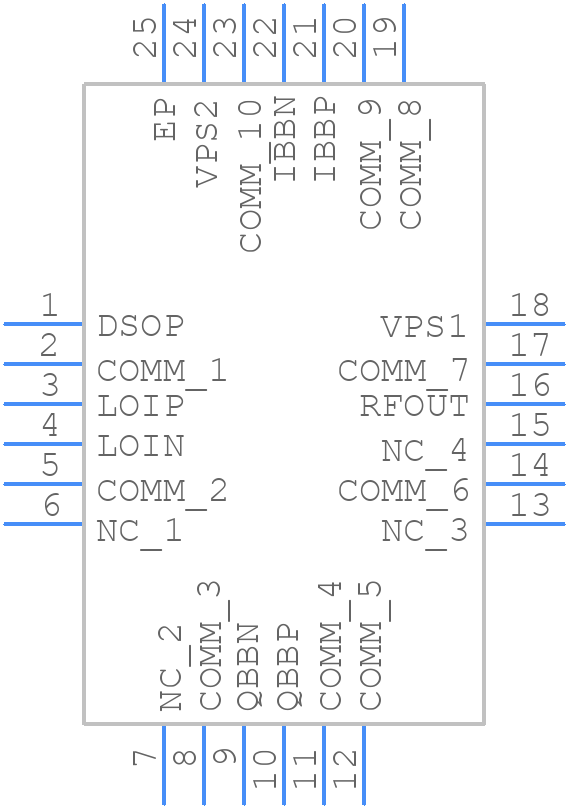 ADL5375-05SCPZEPR7 - Analog Devices - PCB symbol