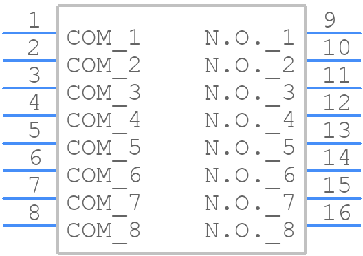 A6H-8101-R100 - OMRON Electronics - PCB symbol