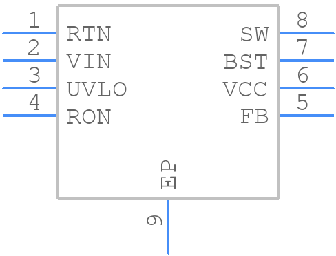LM25019MRE/NOPB - Texas Instruments - PCB symbol