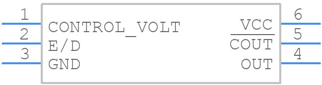CVPD-920-61.44 - Crystek - PCB symbol