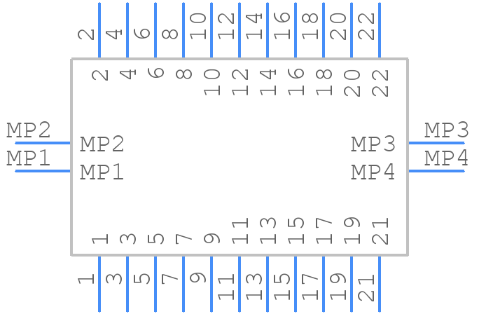 55909-2274 - Molex - PCB symbol