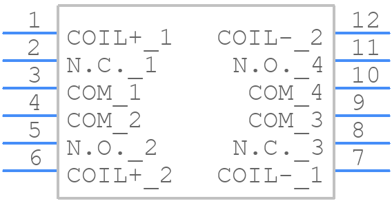 S2EB-L2-12V - Panasonic - PCB symbol