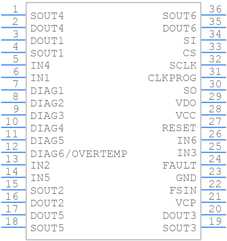 TLE6288RXT - Infineon - PCB symbol