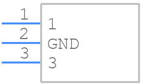 ESD5102FCT5G - onsemi - PCB symbol
