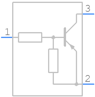 MMUN2137LT1G - onsemi - PCB symbol