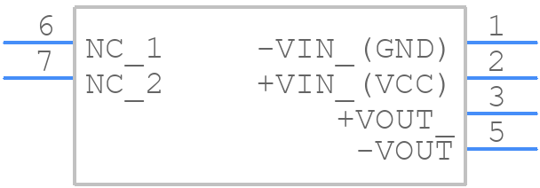 TRN 3-0510SM - Traco Power - PCB symbol