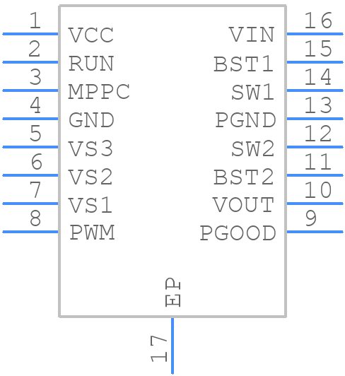 LTC3129IMSE-1#TRPBF - Analog Devices - PCB symbol