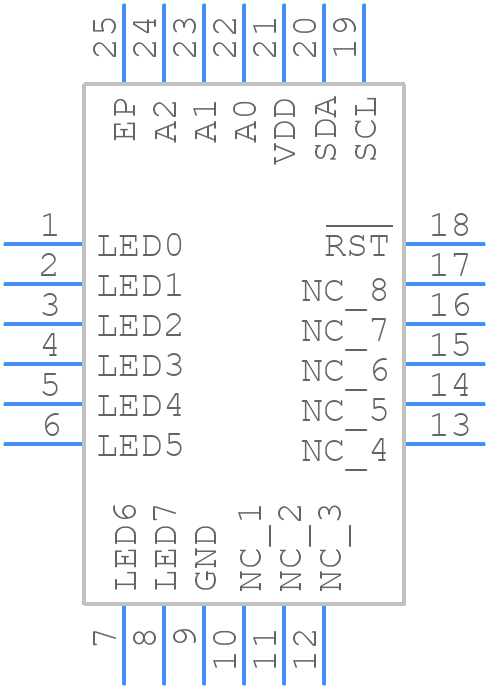 LP3944ISQX/NOPB - Texas Instruments - PCB symbol