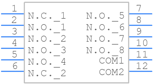 56DP36-01-2-AJN - Grayhill - PCB symbol