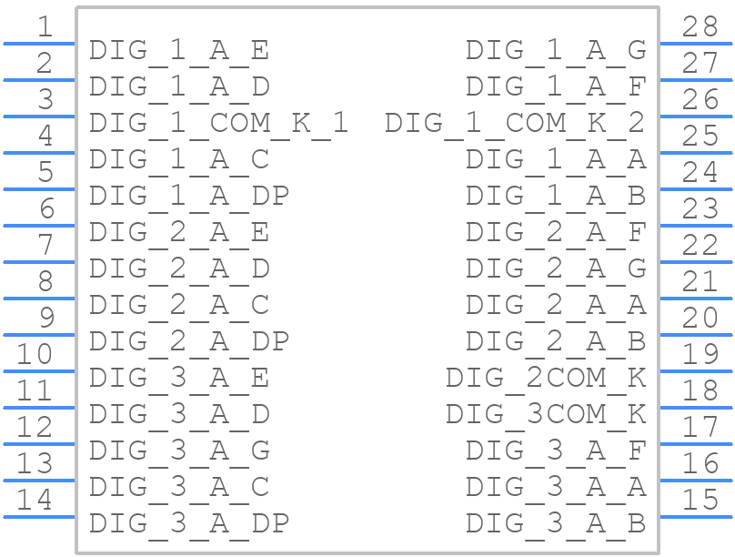 BC56-11YWA - Kingbright - PCB symbol