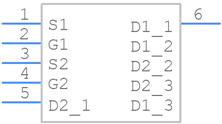 SQJ914EP-T1_GE3 - Vishay - PCB symbol