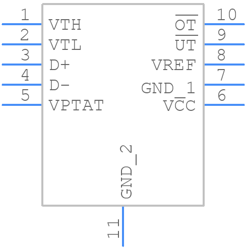 LTC2996IDD#PBF - Analog Devices - PCB symbol