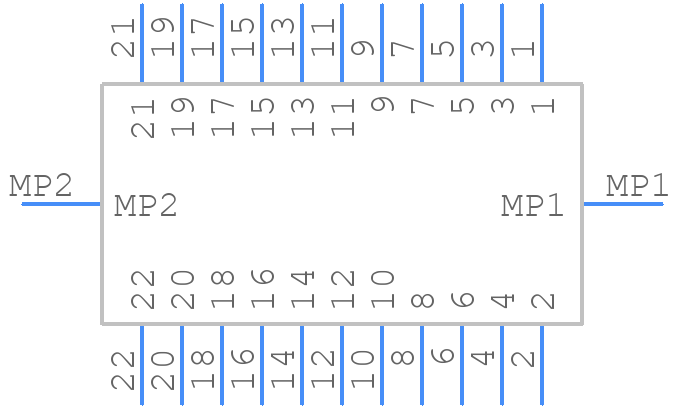 505433-2271 - Molex - PCB symbol