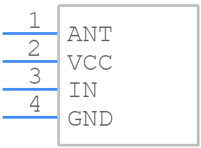 QAM-TX2-433 - QUASAR - PCB symbol