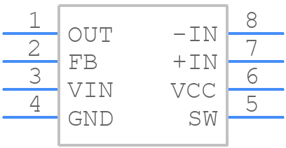 LT3469ETS8#TRPBF - Analog Devices - PCB symbol