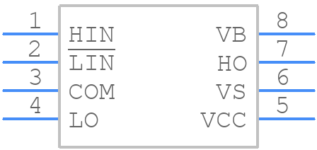 2ED2183S06FXUMA1 - Infineon - PCB symbol