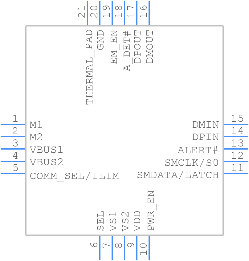 UCS1003-1-BP-TR - Microchip - PCB symbol