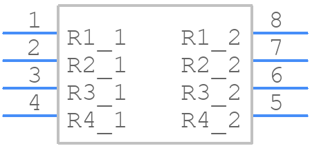 ACASA1003S1003P1AT - Vishay - PCB symbol