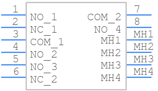 EG2301B - E-Switch - PCB symbol