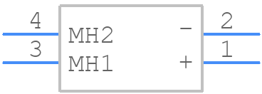 BA2AAPC-UL94V-0 - Memory Protection Devices - PCB symbol