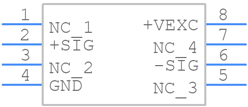 5420E-100-A-H-T - Silicon Microstructures, Inc. - PCB symbol